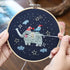 DIY RIBBON EMBROIDERY KIT